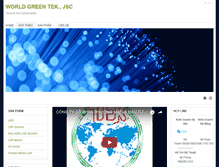 Tablet Screenshot of greentek.com.vn